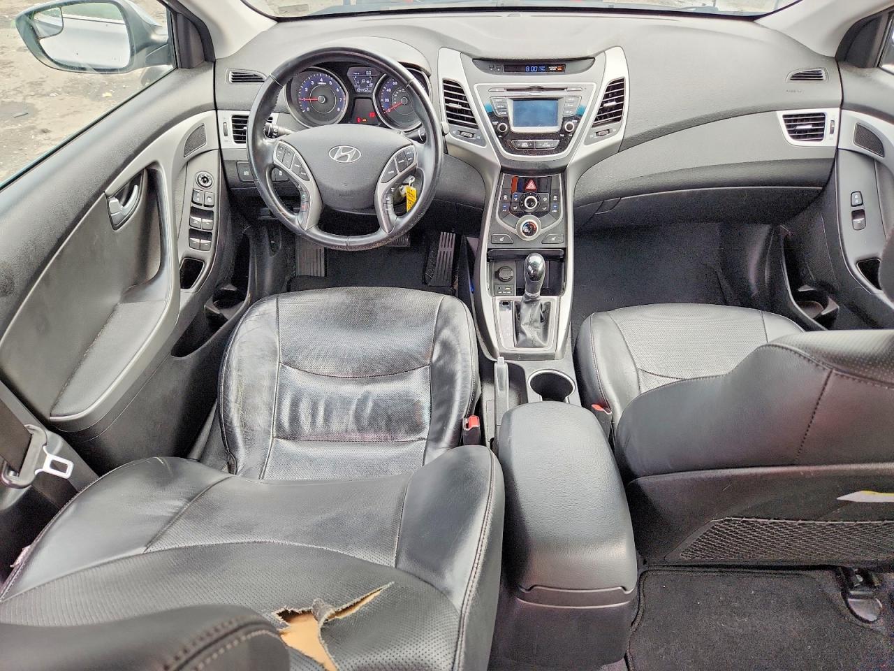 2015 Hyundai Elantra Limited Silver vin: 5NPDH4AE4FH583969