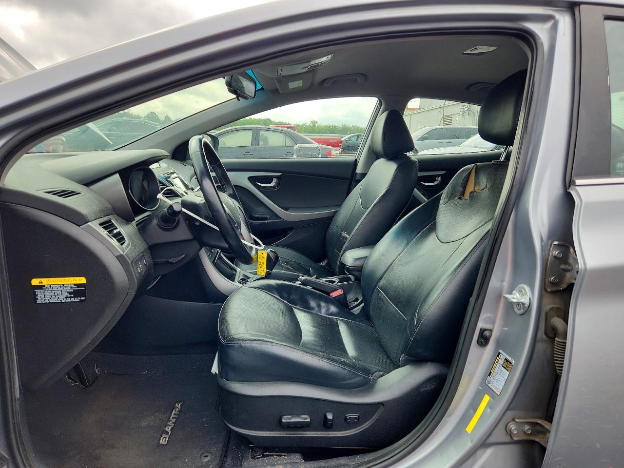 2015 Hyundai Elantra Limited Silver vin: 5NPDH4AE4FH583969