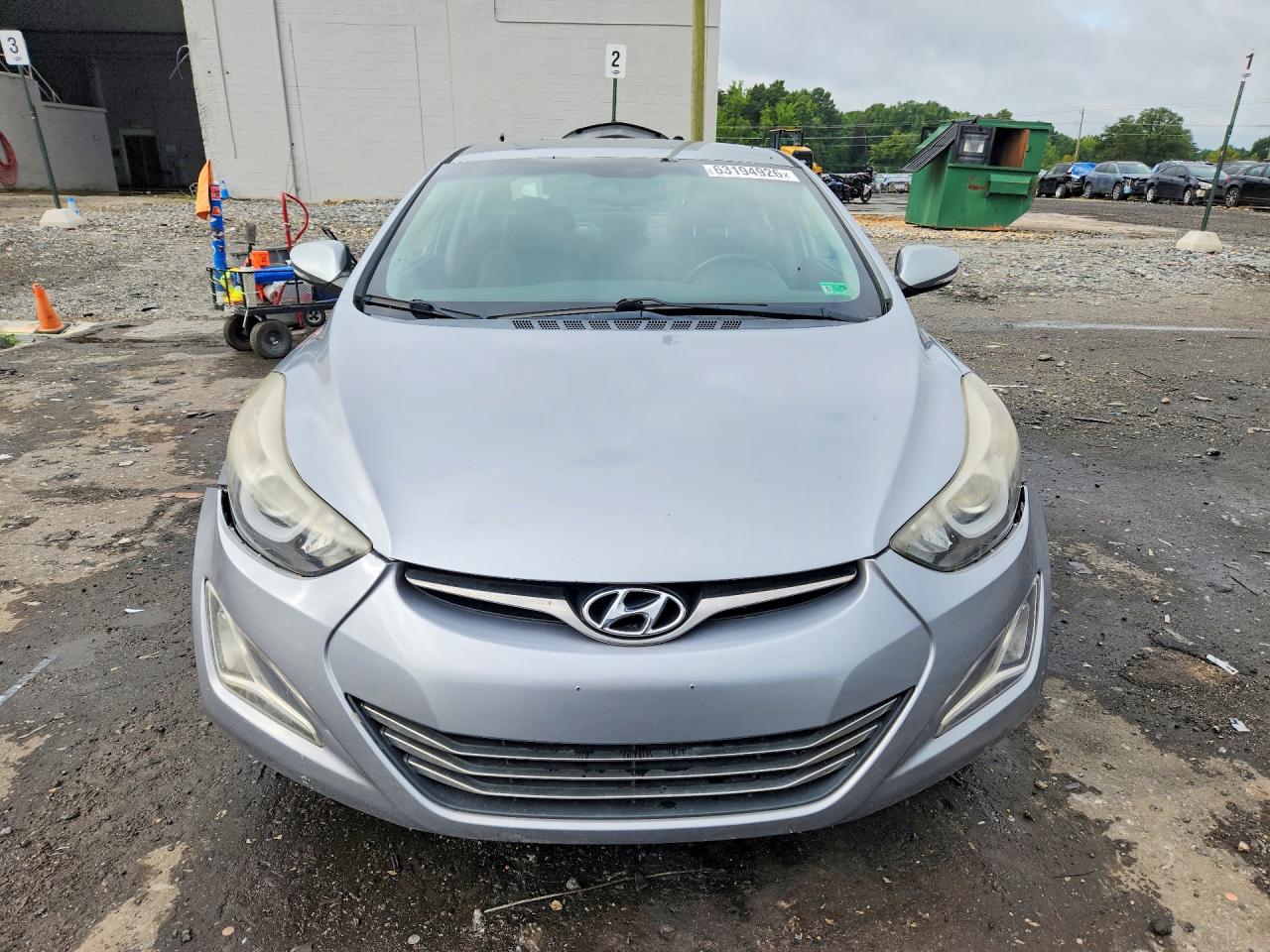 2015 Hyundai Elantra Limited Silver vin: 5NPDH4AE4FH583969