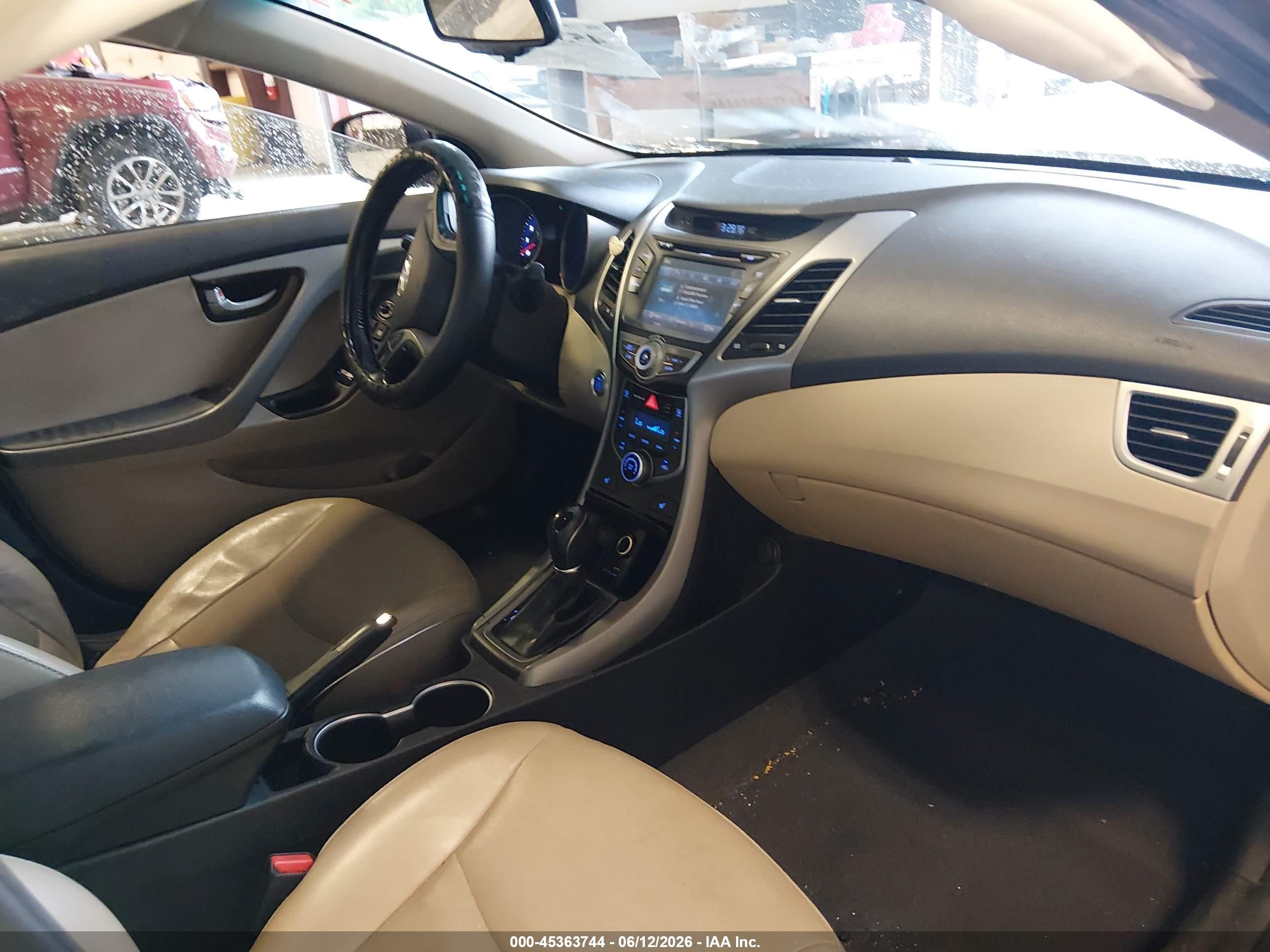 2015 Hyundai Elantra Limited Gold vin: 5NPDH4AE4FH585706