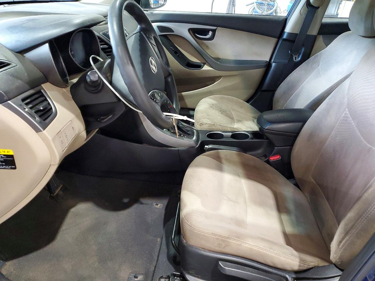 2015 Hyundai Elantra Se Blue vin: 5NPDH4AE4FH585947