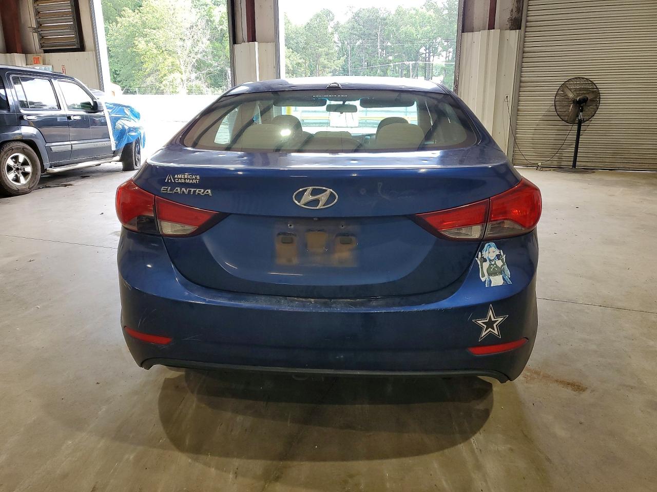 2015 Hyundai Elantra Se Blue vin: 5NPDH4AE4FH585947