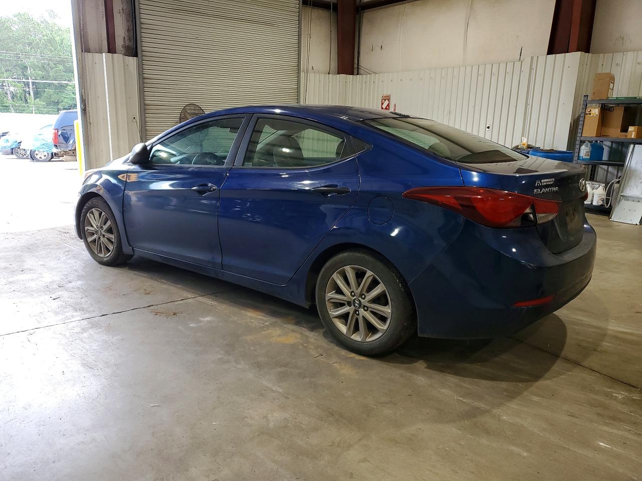 2015 Hyundai Elantra Se Blue vin: 5NPDH4AE4FH585947