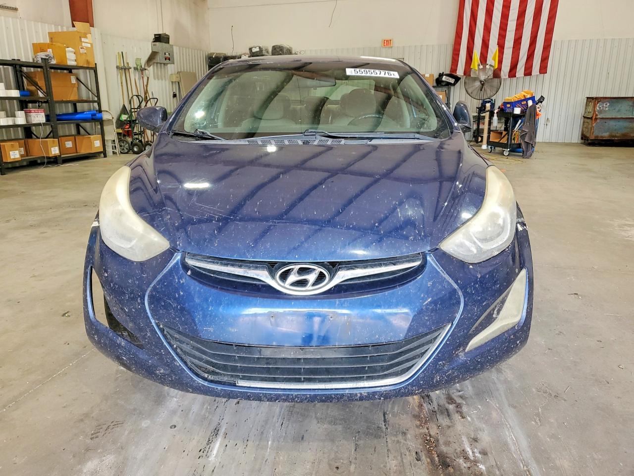 2015 Hyundai Elantra Se Blue vin: 5NPDH4AE4FH585947