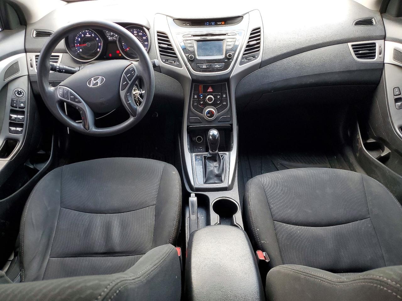 2015 Hyundai Elantra Se White vin: 5NPDH4AE4FH594213