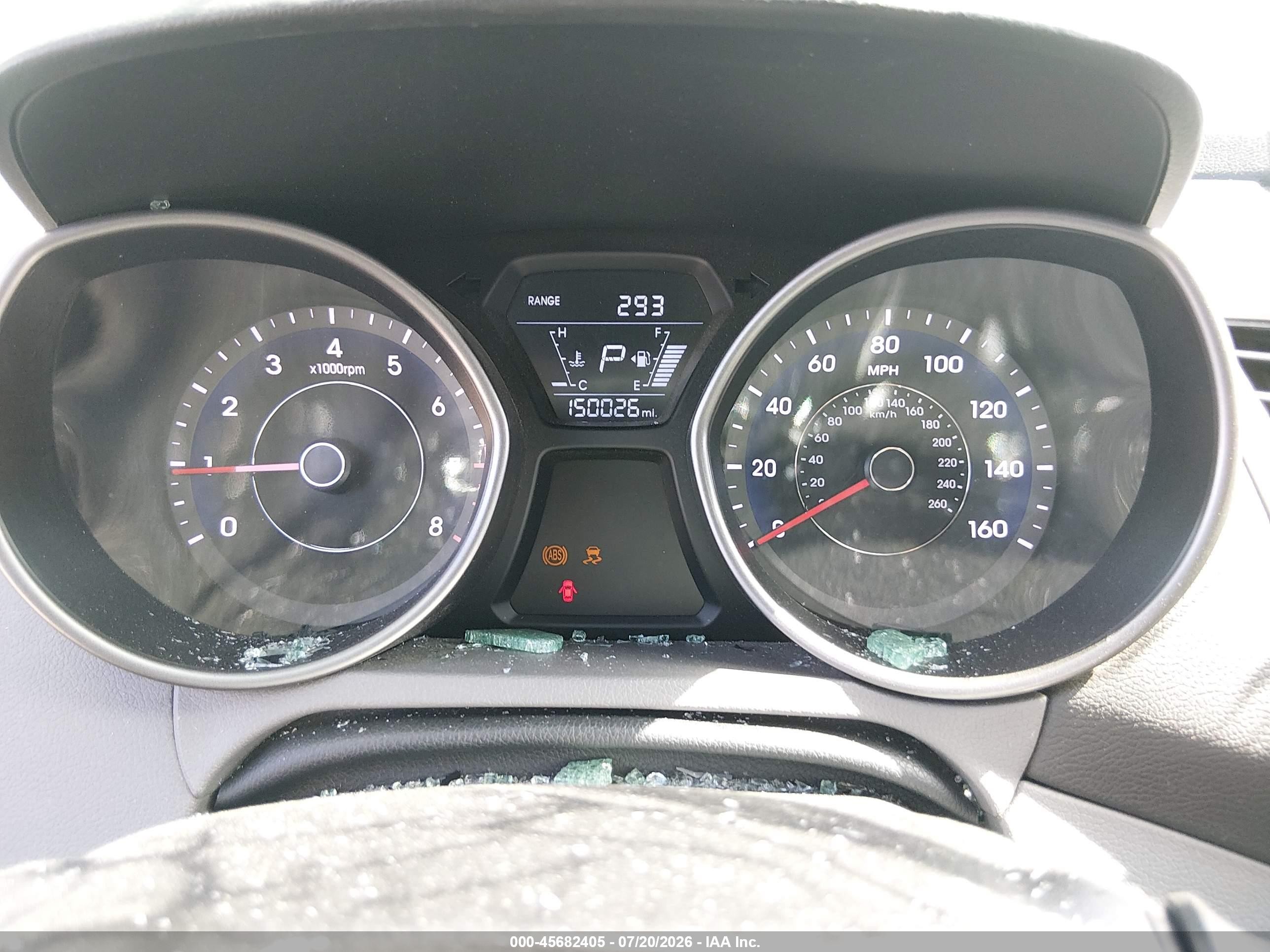 2015 Hyundai Elantra Se Silver vin: 5NPDH4AE4FH594387