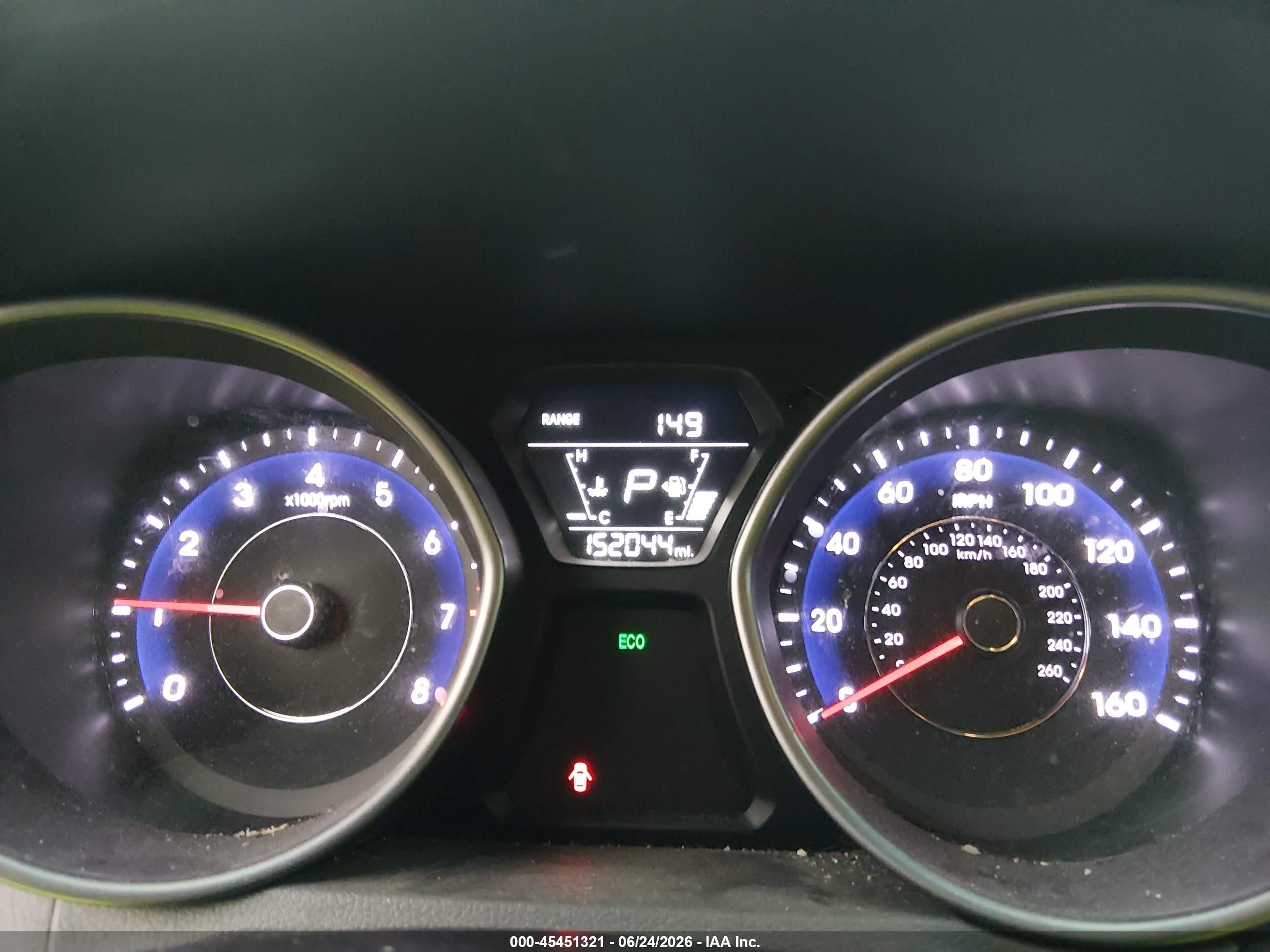 2015 Hyundai Elantra Se Синий vin: 5NPDH4AE4FH595183