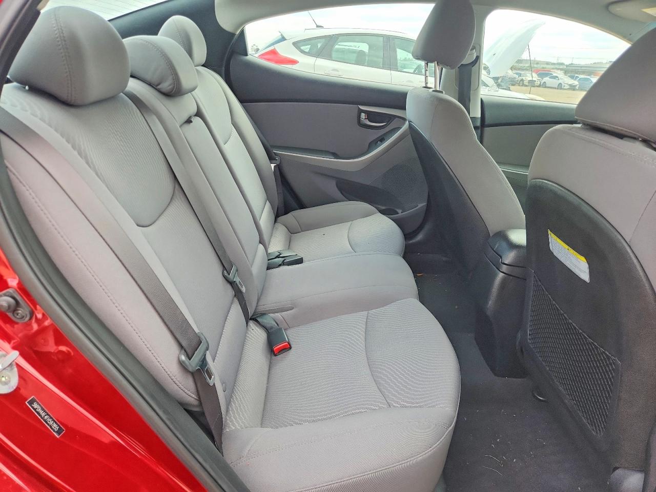 2015 Hyundai Elantra Se Red vin: 5NPDH4AE4FH597855