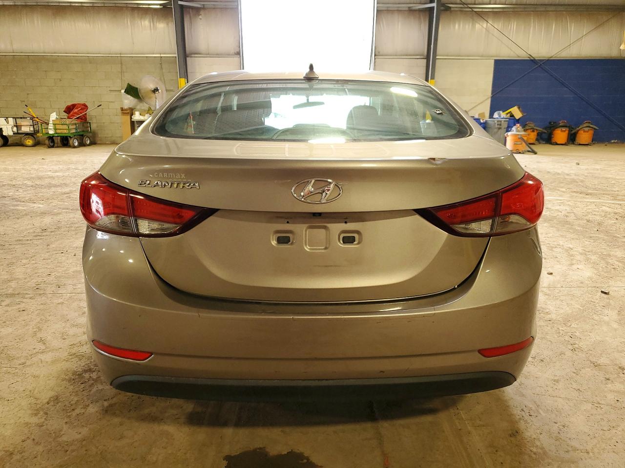 2015 Hyundai Elantra Se Gray vin: 5NPDH4AE4FH605923