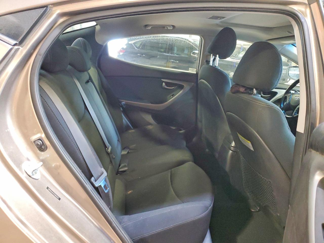 2015 Hyundai Elantra Se Gray vin: 5NPDH4AE4FH605923