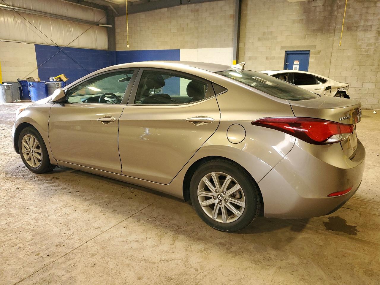 2015 Hyundai Elantra Se Gray vin: 5NPDH4AE4FH605923