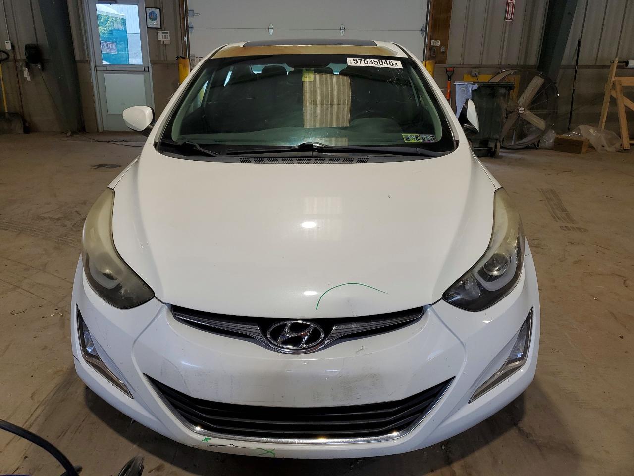 2015 Hyundai Elantra Se Белый vin: 5NPDH4AE4FH608093