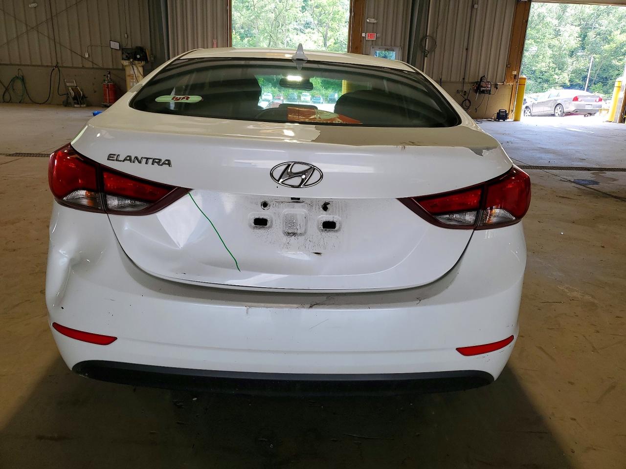 2015 Hyundai Elantra Se Белый vin: 5NPDH4AE4FH608093