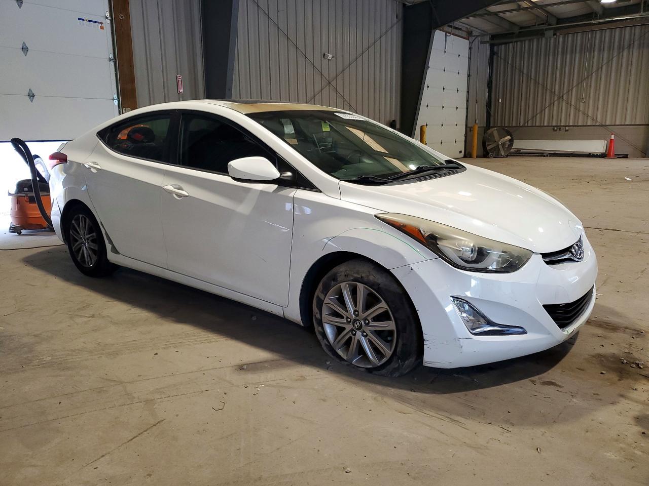 2015 Hyundai Elantra Se Белый vin: 5NPDH4AE4FH608093