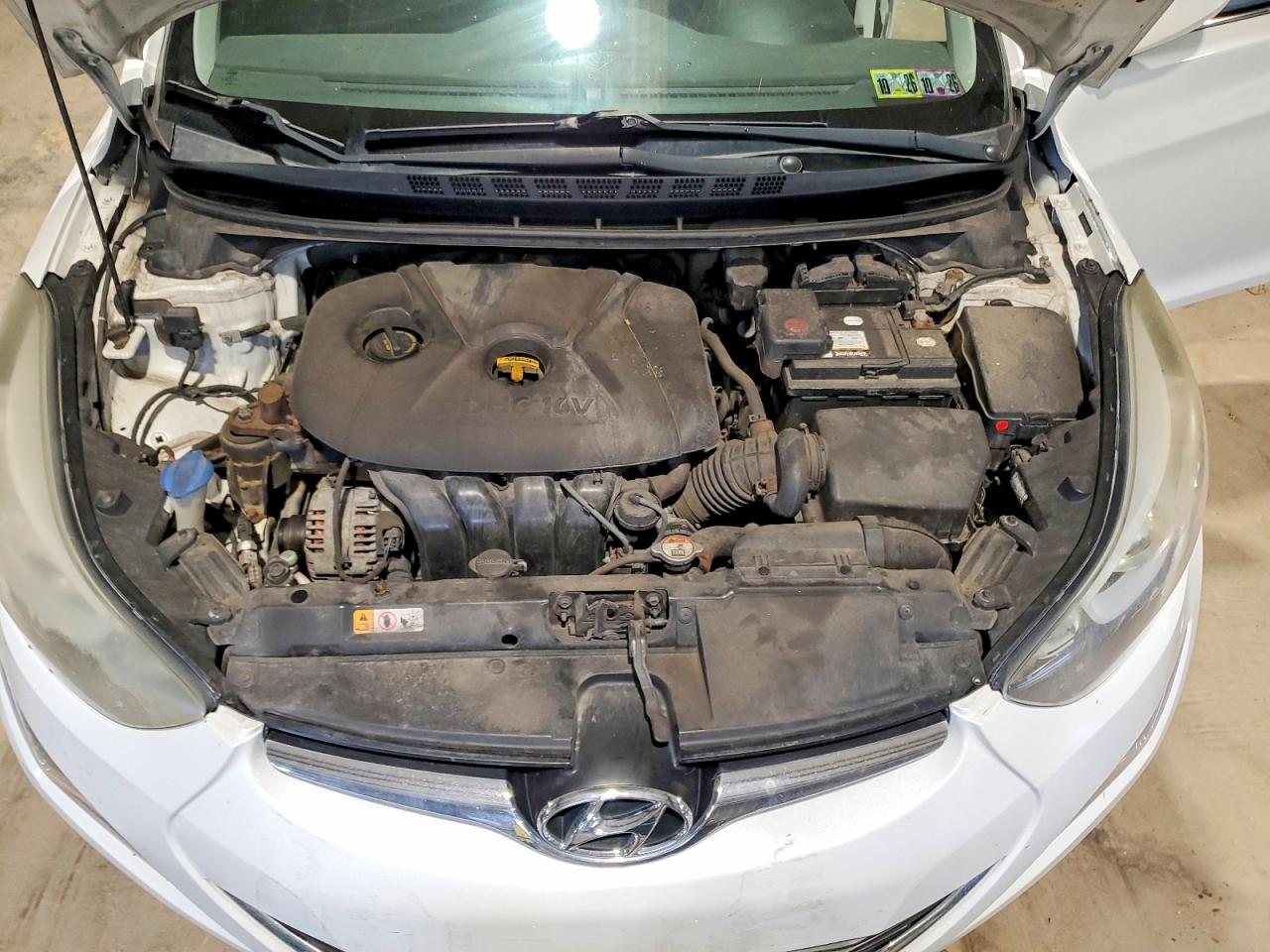 2015 Hyundai Elantra Se Белый vin: 5NPDH4AE4FH608093