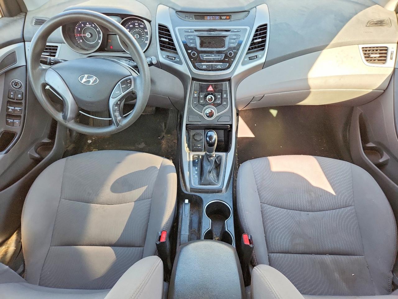 2015 Hyundai Elantra Se White vin: 5NPDH4AE4FH631759