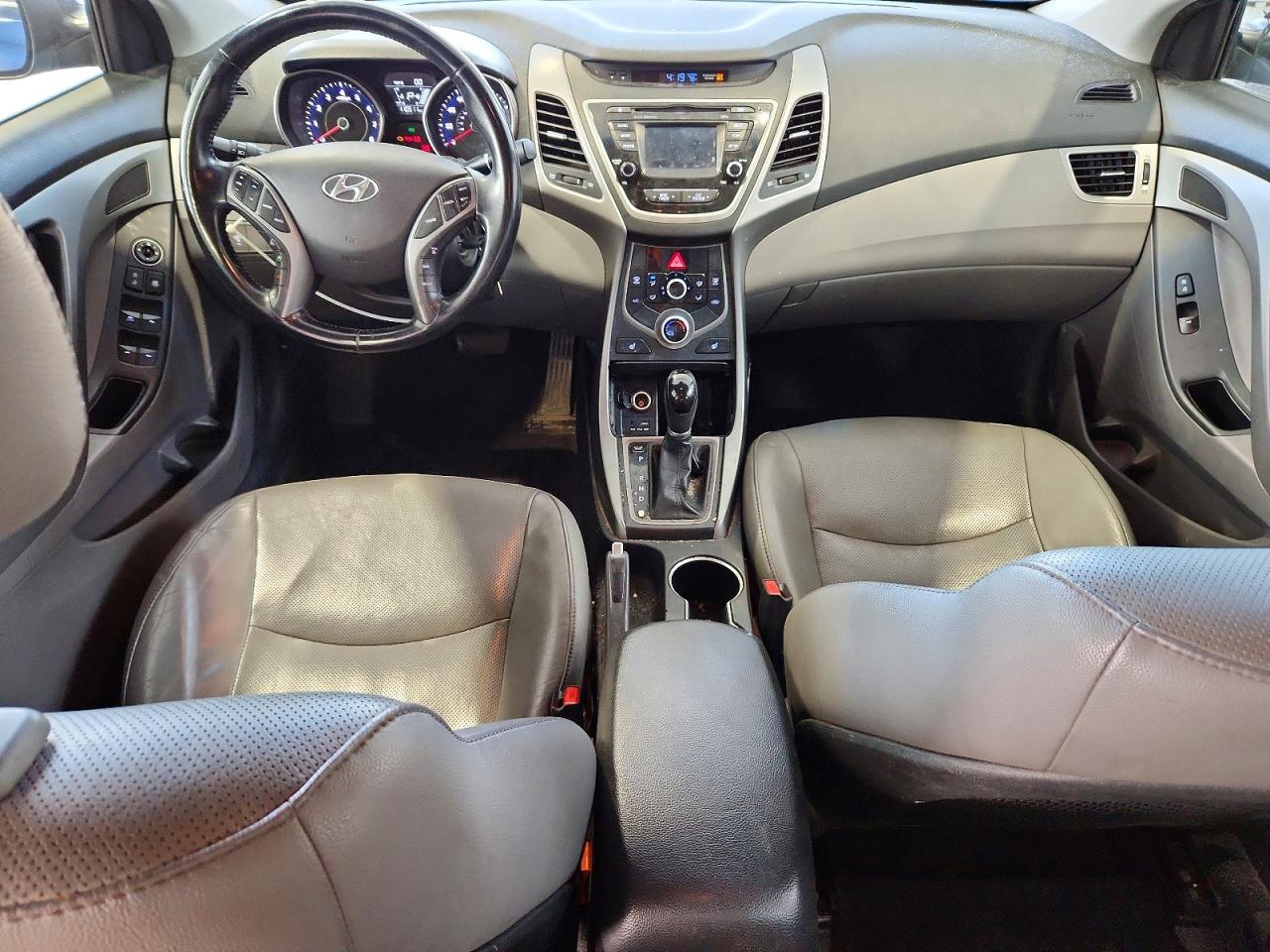 2015 Hyundai Elantra Limited Blue vin: 5NPDH4AE4FH632135