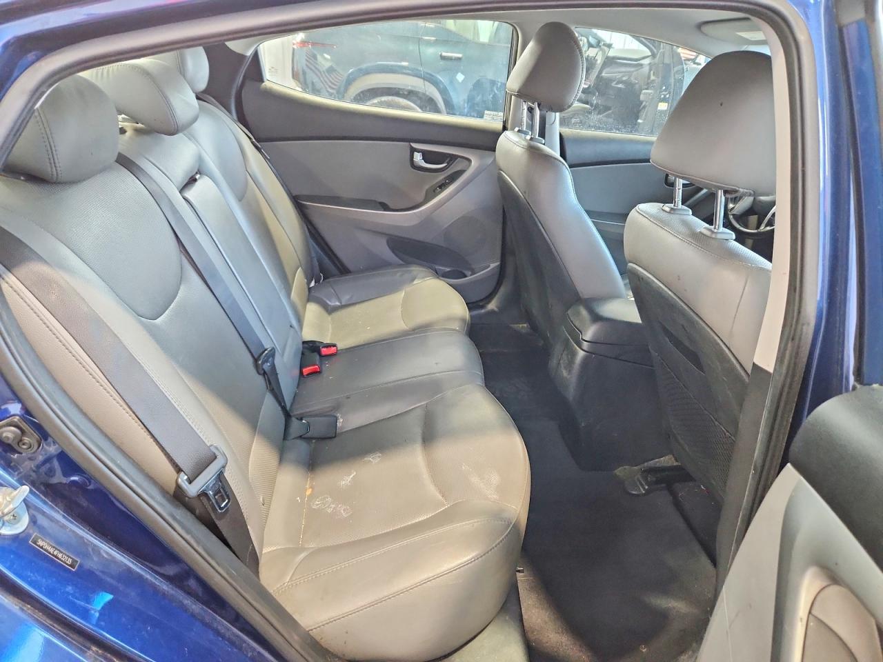 2015 Hyundai Elantra Limited Blue vin: 5NPDH4AE4FH632135