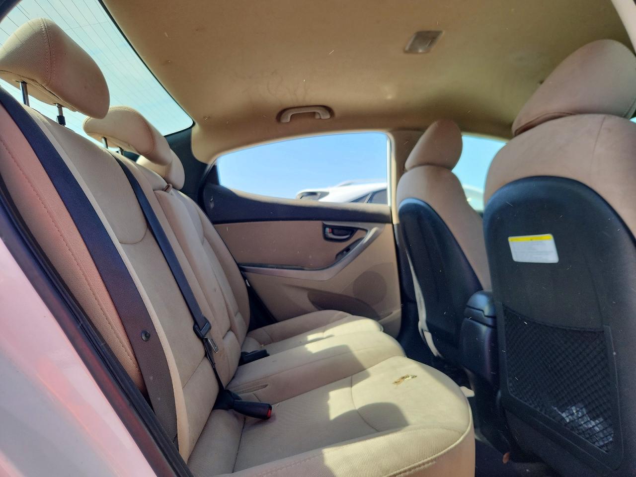 2015 Hyundai Elantra Se White vin: 5NPDH4AE4FH632314