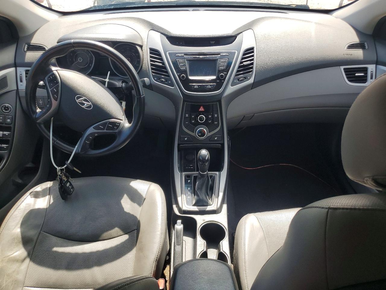 2015 Hyundai Elantra Limited Red vin: 5NPDH4AE4FH634211
