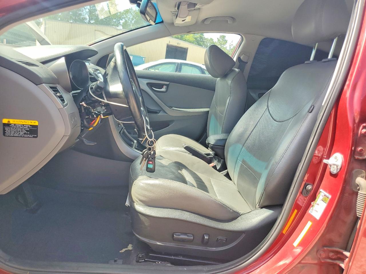 2015 Hyundai Elantra Limited Red vin: 5NPDH4AE4FH634211
