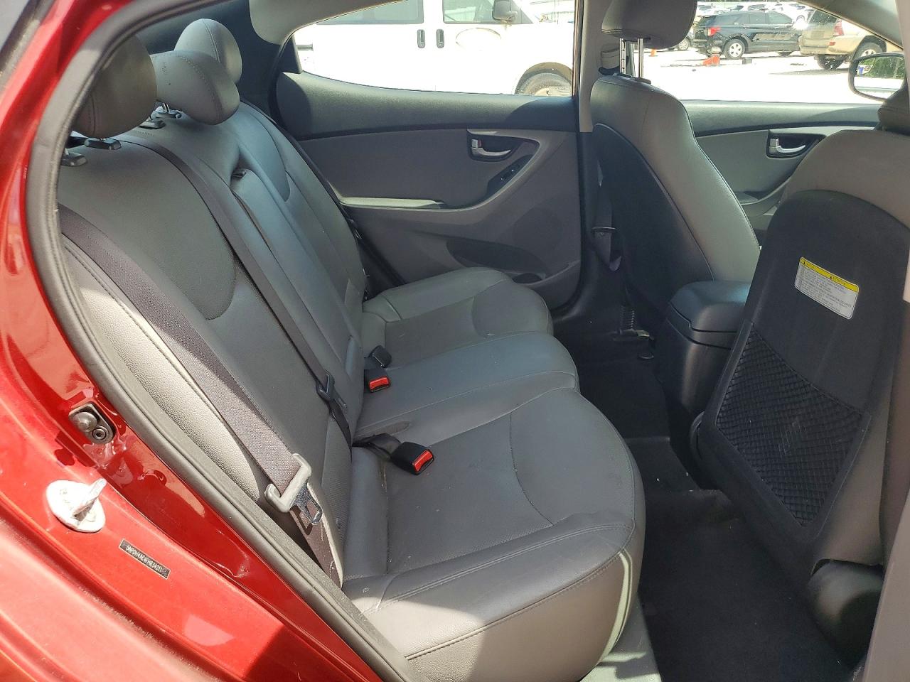 2015 Hyundai Elantra Limited Red vin: 5NPDH4AE4FH634211
