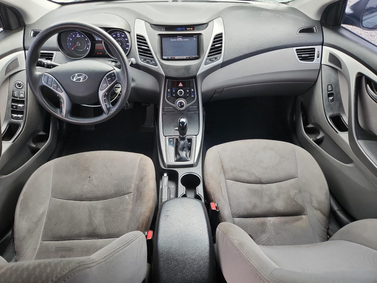 2015 Hyundai Elantra Se Black vin: 5NPDH4AE4FH635293