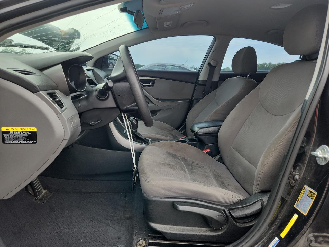 2015 Hyundai Elantra Se Black vin: 5NPDH4AE4FH635293