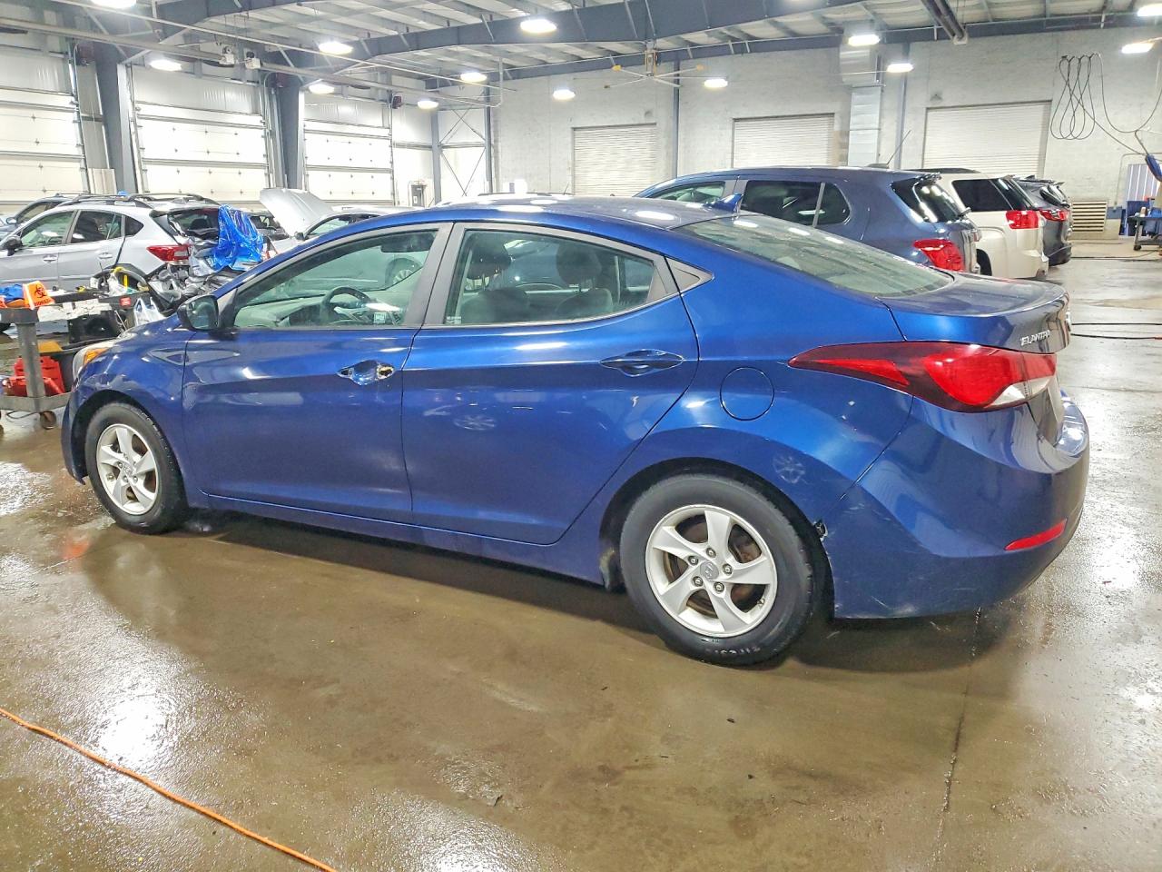 2015 Hyundai Elantra Se Blue vin: 5NPDH4AE4FH635861