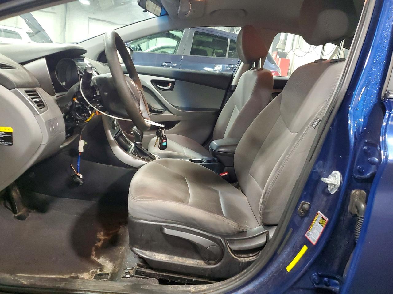 2015 Hyundai Elantra Se Blue vin: 5NPDH4AE4FH635861