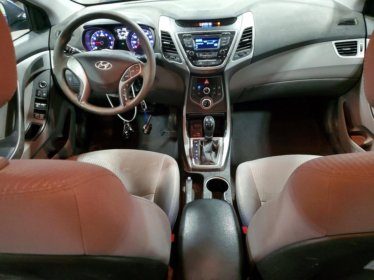2015 Hyundai Elantra Se Blue vin: 5NPDH4AE4FH635861