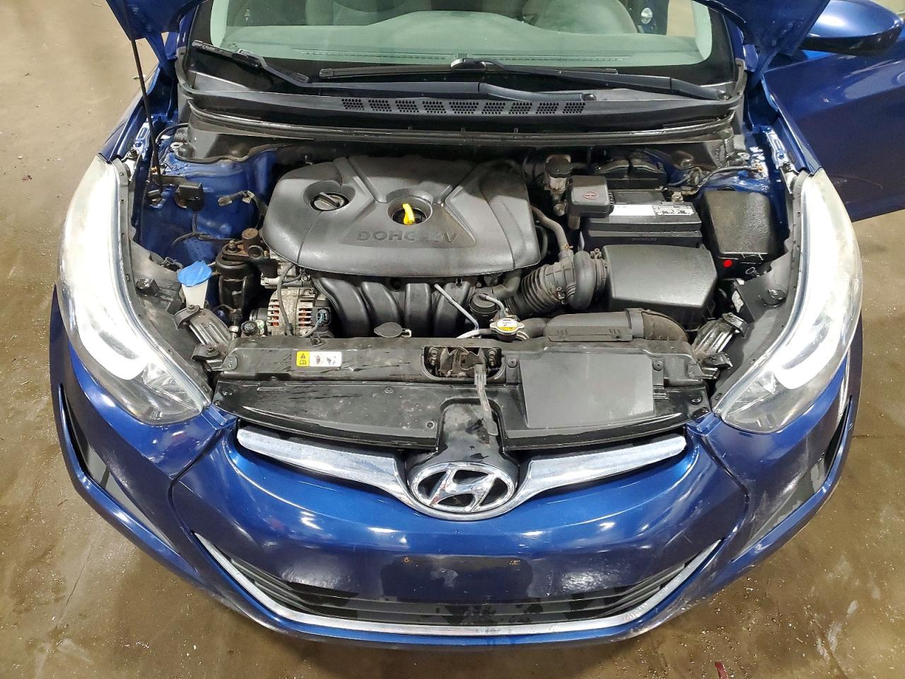 2015 Hyundai Elantra Se Blue vin: 5NPDH4AE4FH635861
