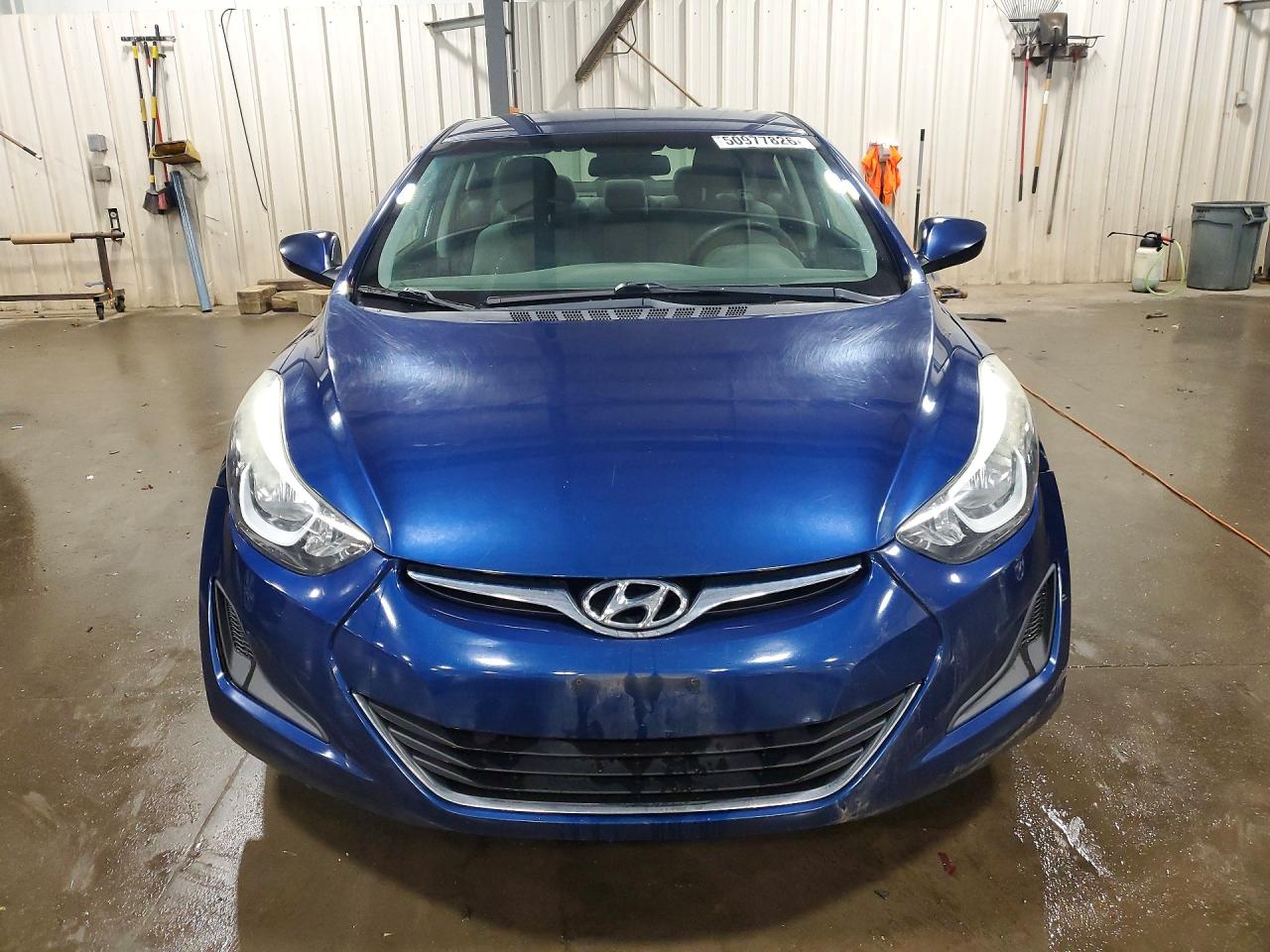 2015 Hyundai Elantra Se Blue vin: 5NPDH4AE4FH635861
