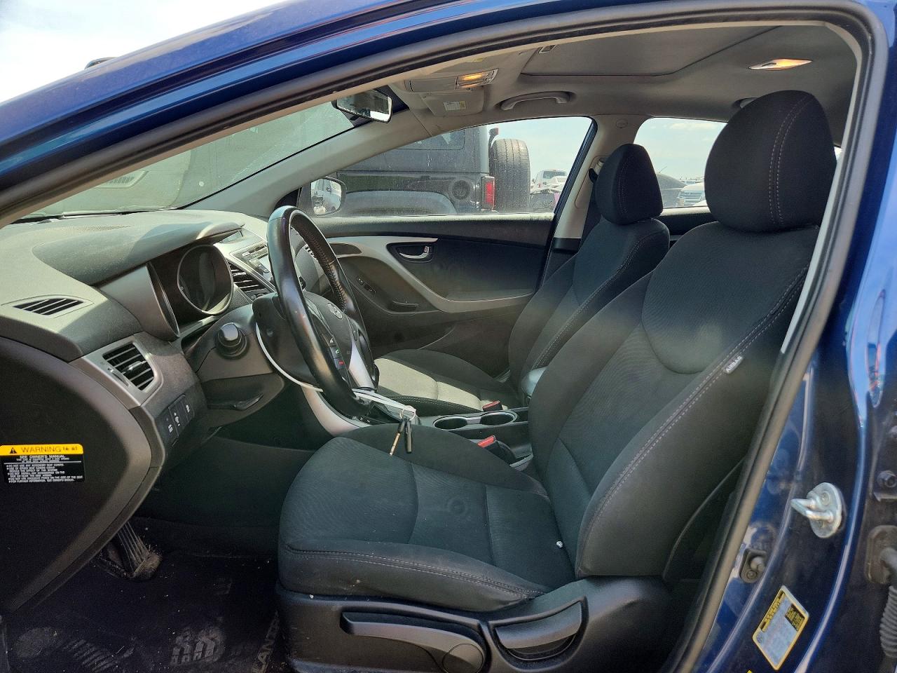 2015 Hyundai Elantra Se Blue vin: 5NPDH4AE4FH637612