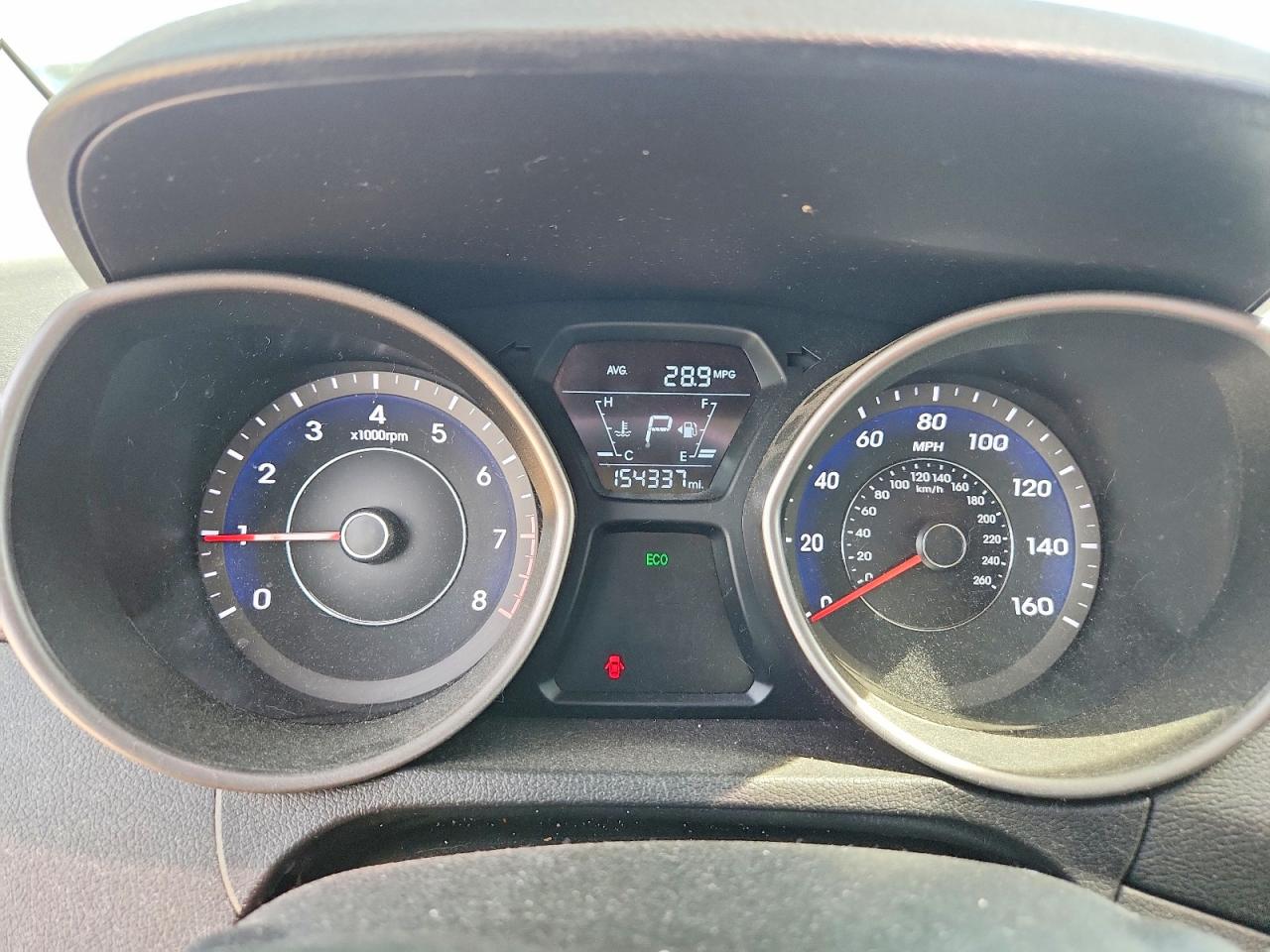 2015 Hyundai Elantra Se Blue vin: 5NPDH4AE4FH637612