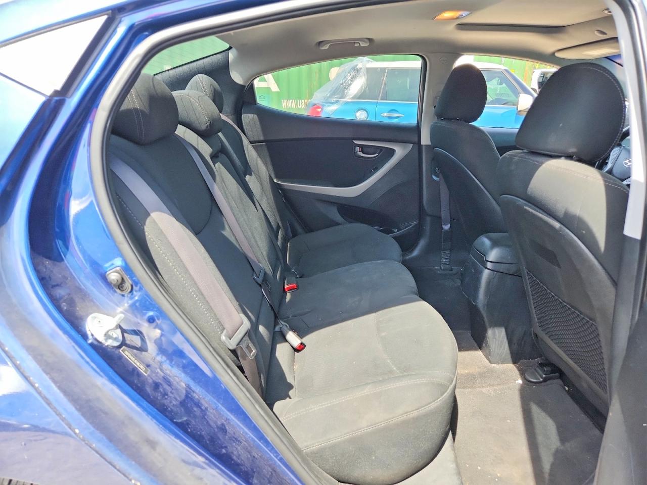 2015 Hyundai Elantra Se Blue vin: 5NPDH4AE4FH637612