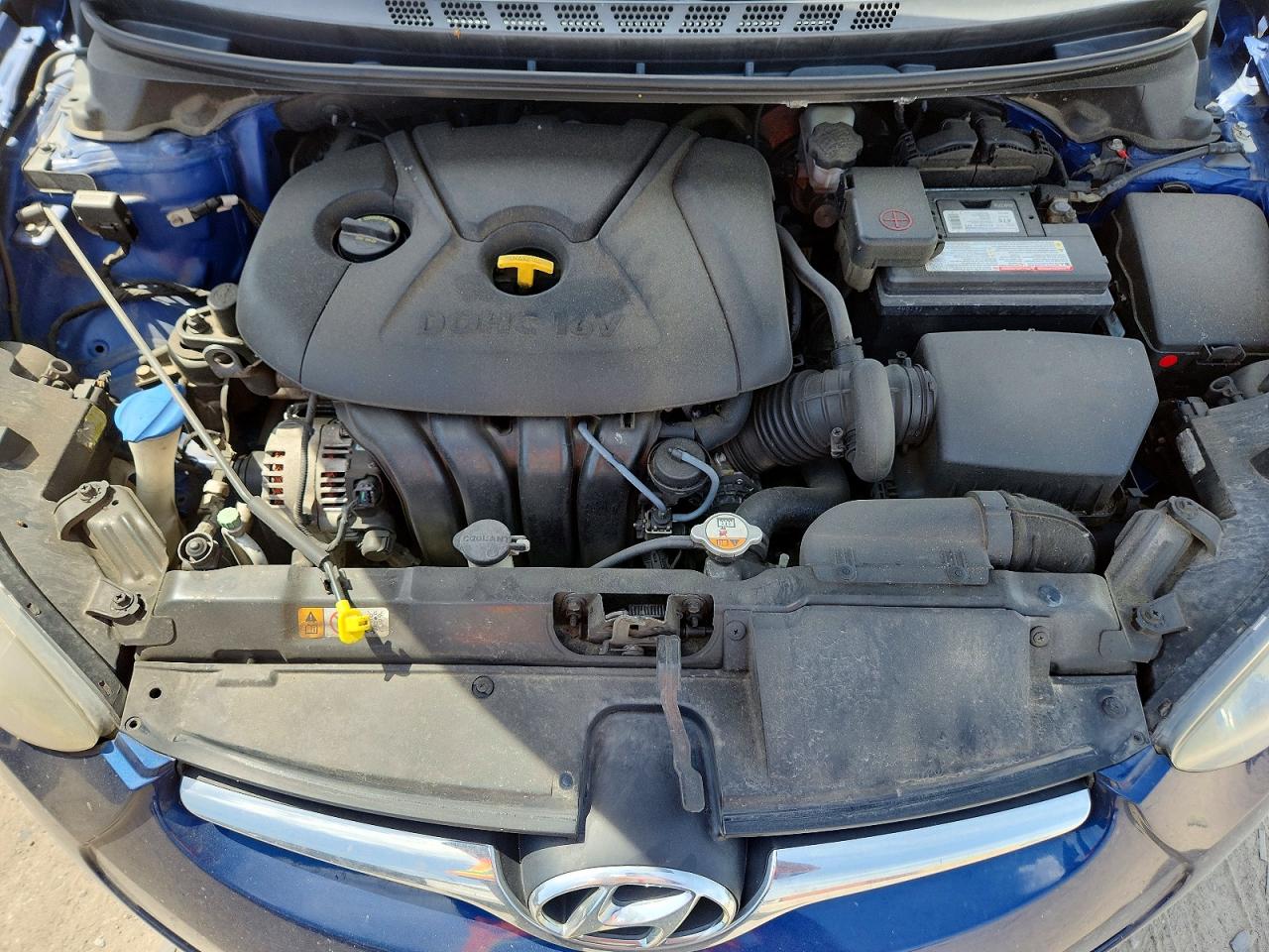 2015 Hyundai Elantra Se Blue vin: 5NPDH4AE4FH637612
