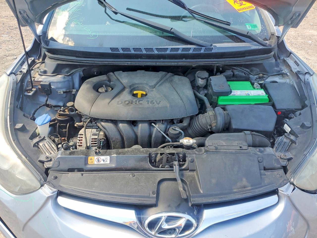 2015 Hyundai Elantra Se Silver vin: 5NPDH4AE4FH639926