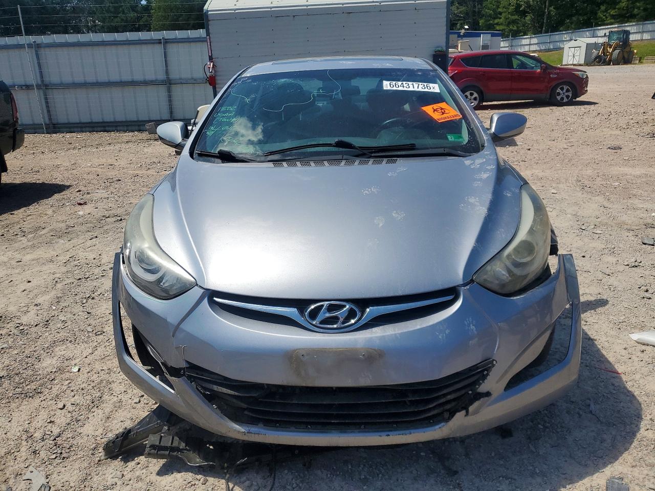 2015 Hyundai Elantra Se Silver vin: 5NPDH4AE4FH639926