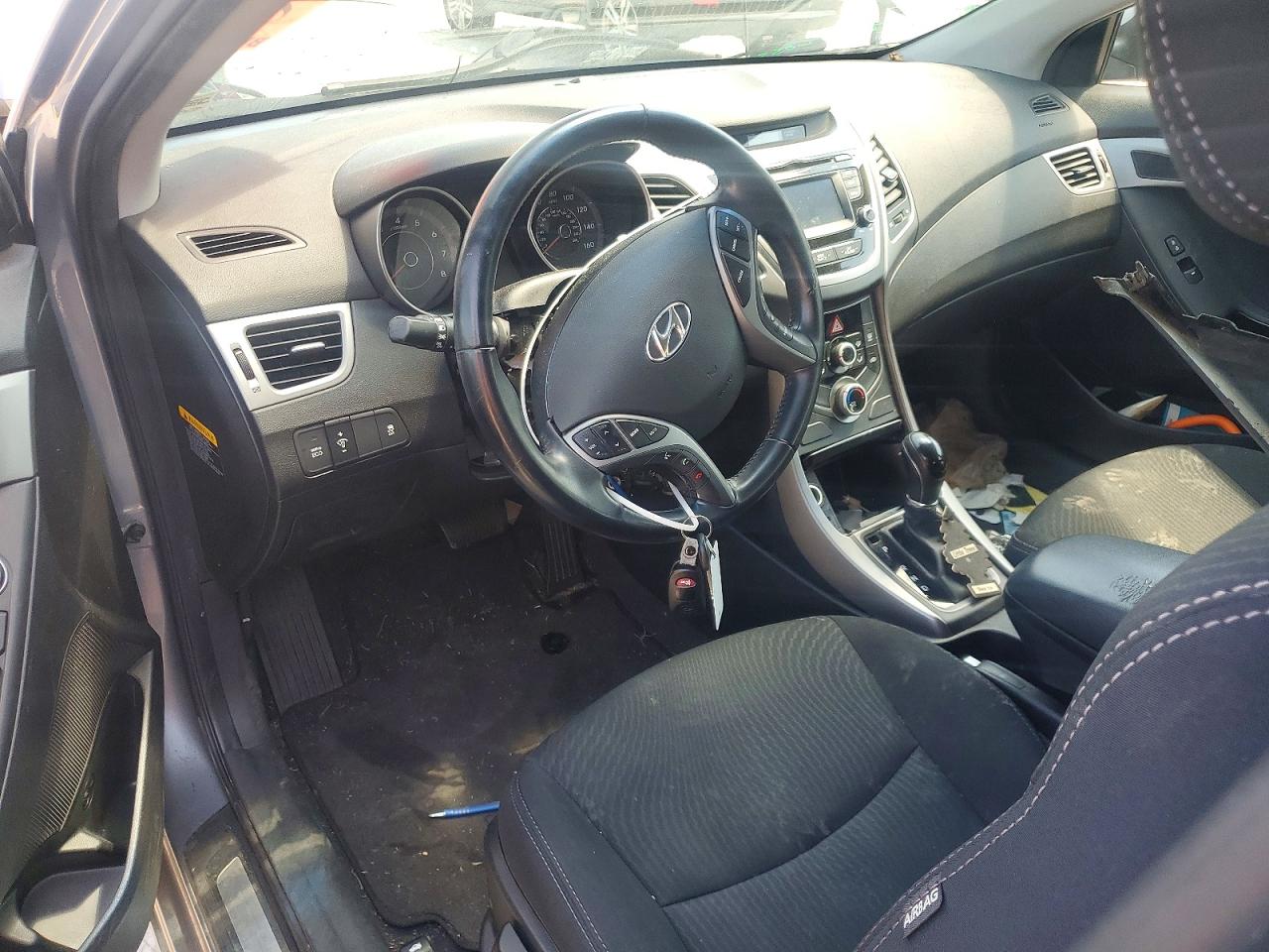 2015 Hyundai Elantra Se Silver vin: 5NPDH4AE4FH639926