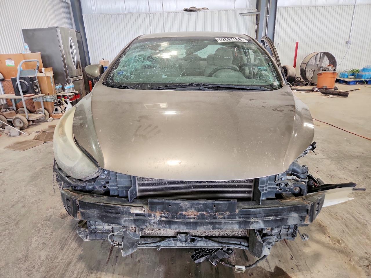 2015 Hyundai Elantra Se Brown vin: 5NPDH4AE4FH642115