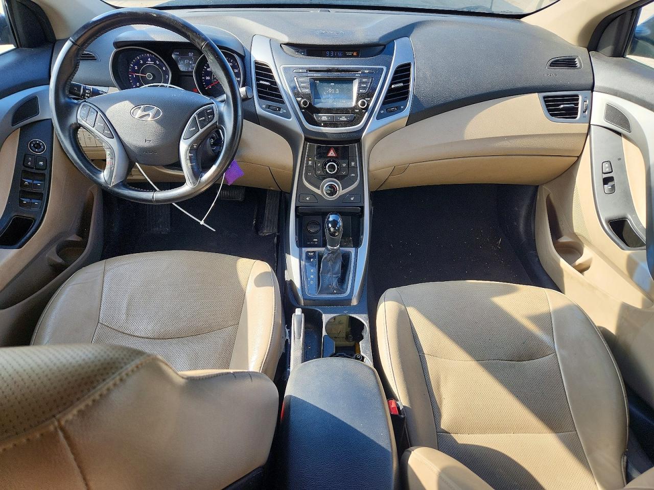 2015 Hyundai Elantra Limited Blue vin: 5NPDH4AE4FH643541