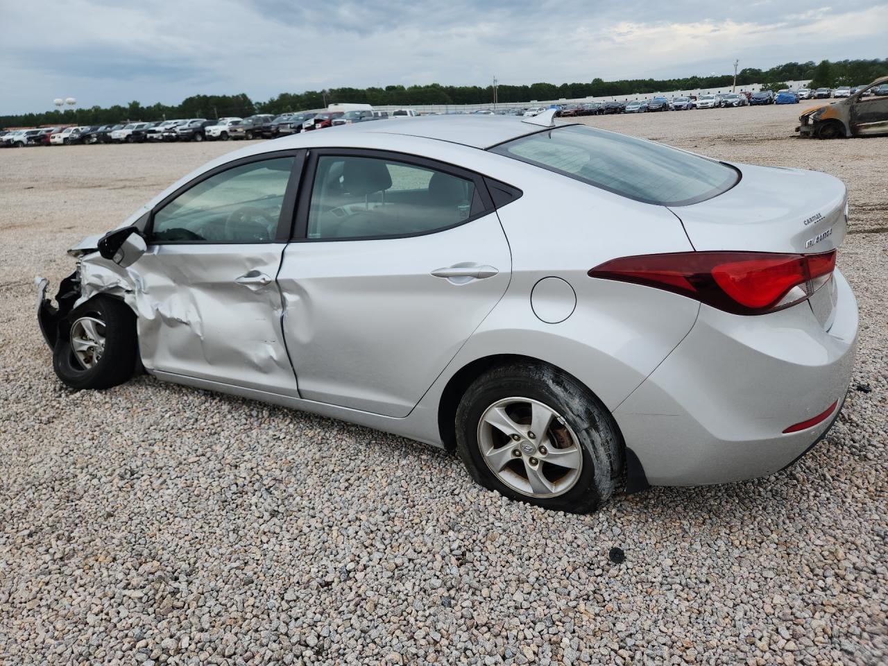 2015 Hyundai Elantra Se Silver vin: 5NPDH4AE4FH646746