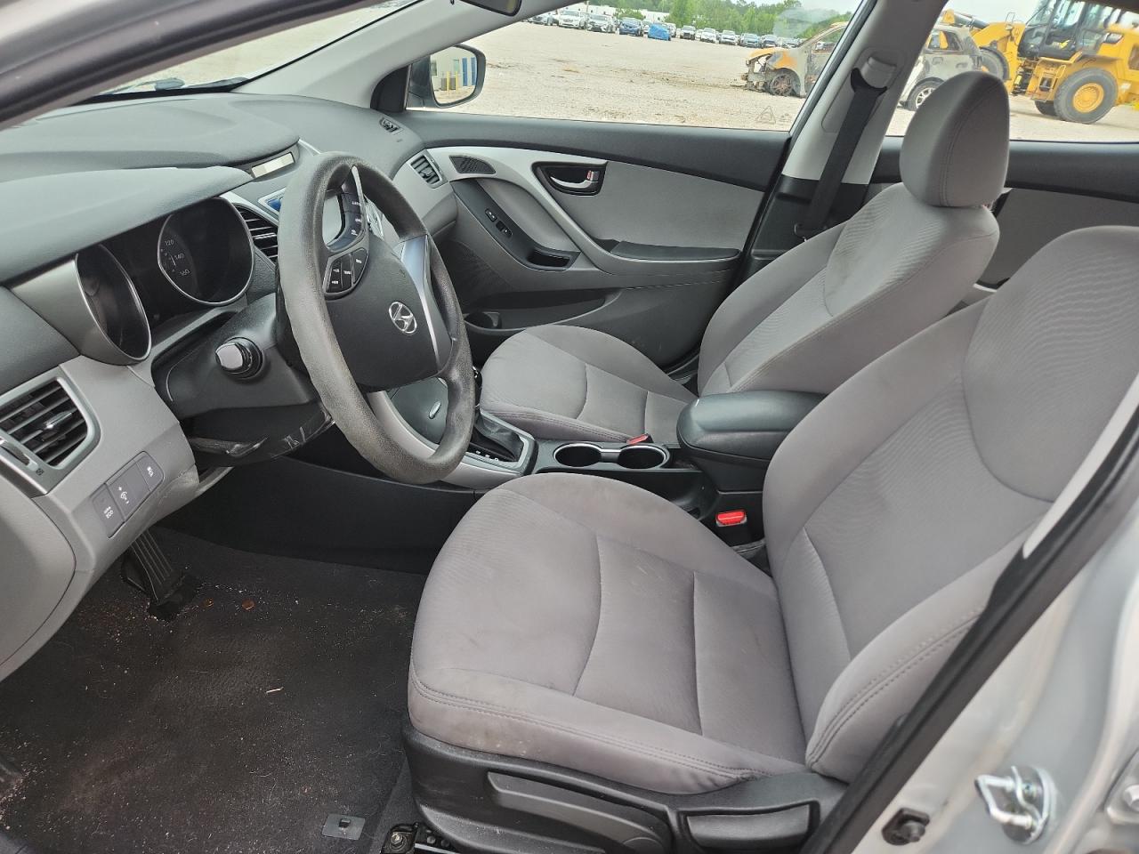 2015 Hyundai Elantra Se Silver vin: 5NPDH4AE4FH646746