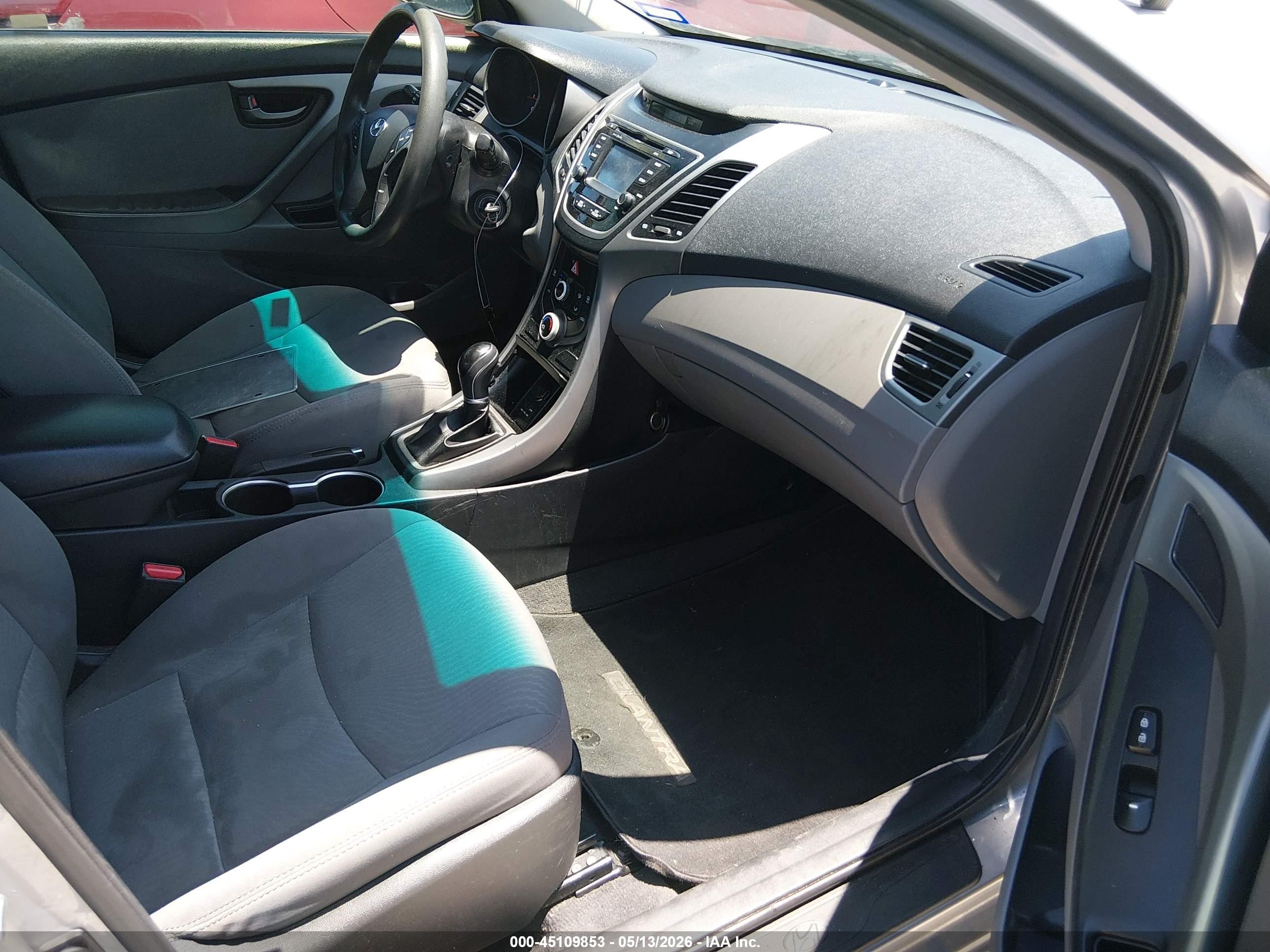 2016 Hyundai Elantra Se Серый vin: 5NPDH4AE4GH714724