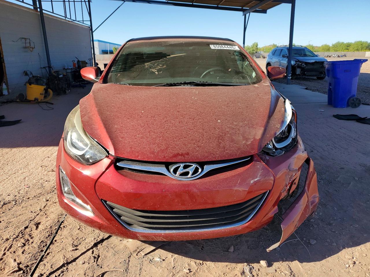 2016 Hyundai Elantra Se Красный vin: 5NPDH4AE4GH716571