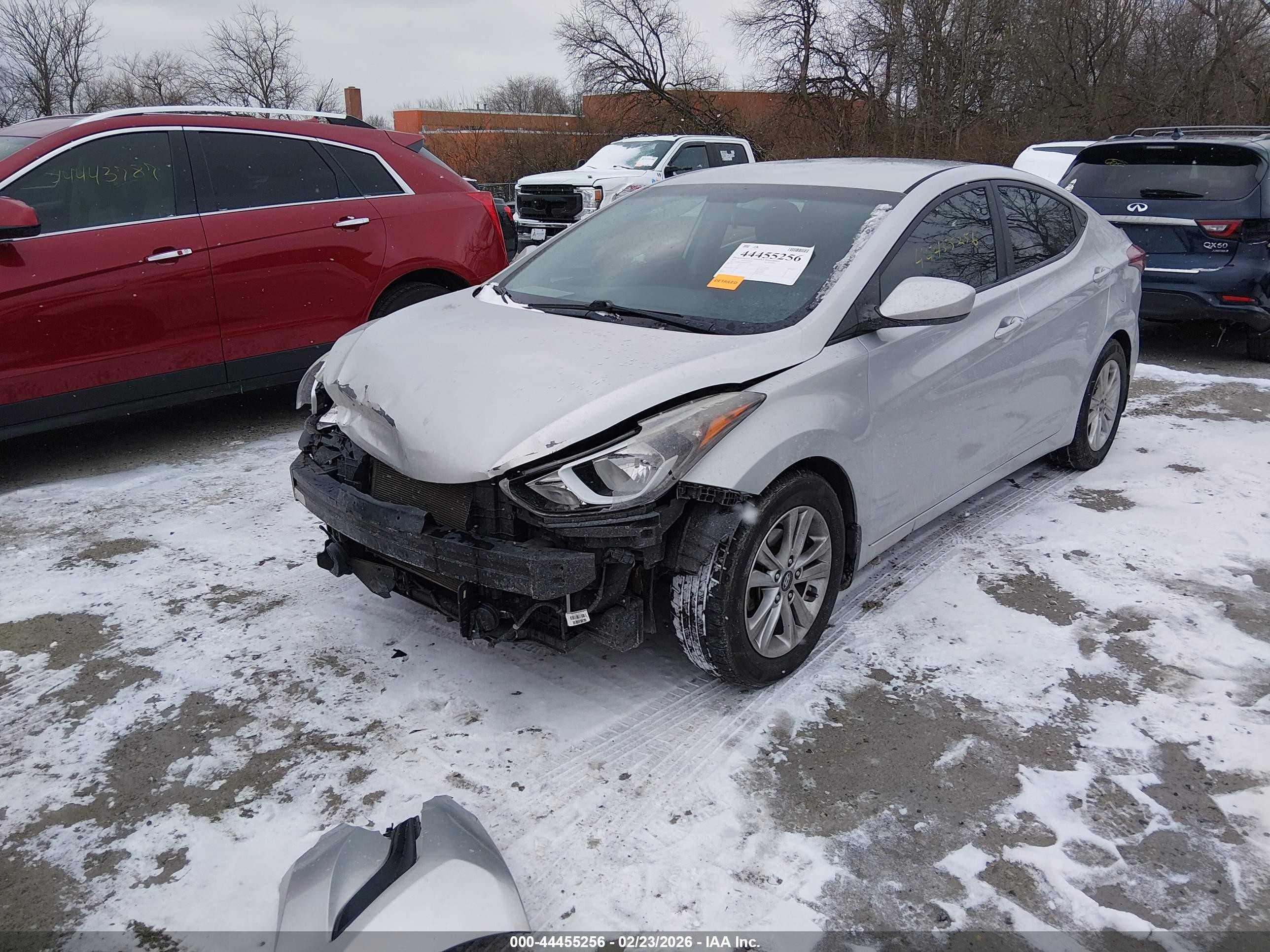 2016 Hyundai Elantra Se Silver vin: 5NPDH4AE4GH771506