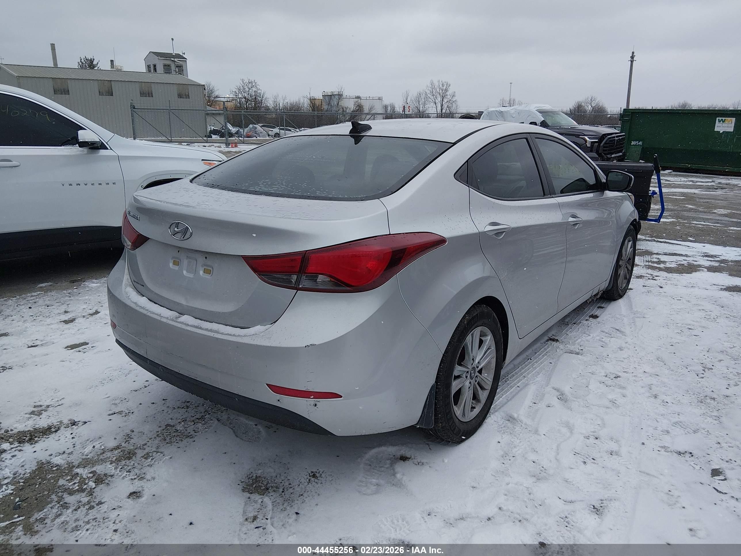 2016 Hyundai Elantra Se Silver vin: 5NPDH4AE4GH771506
