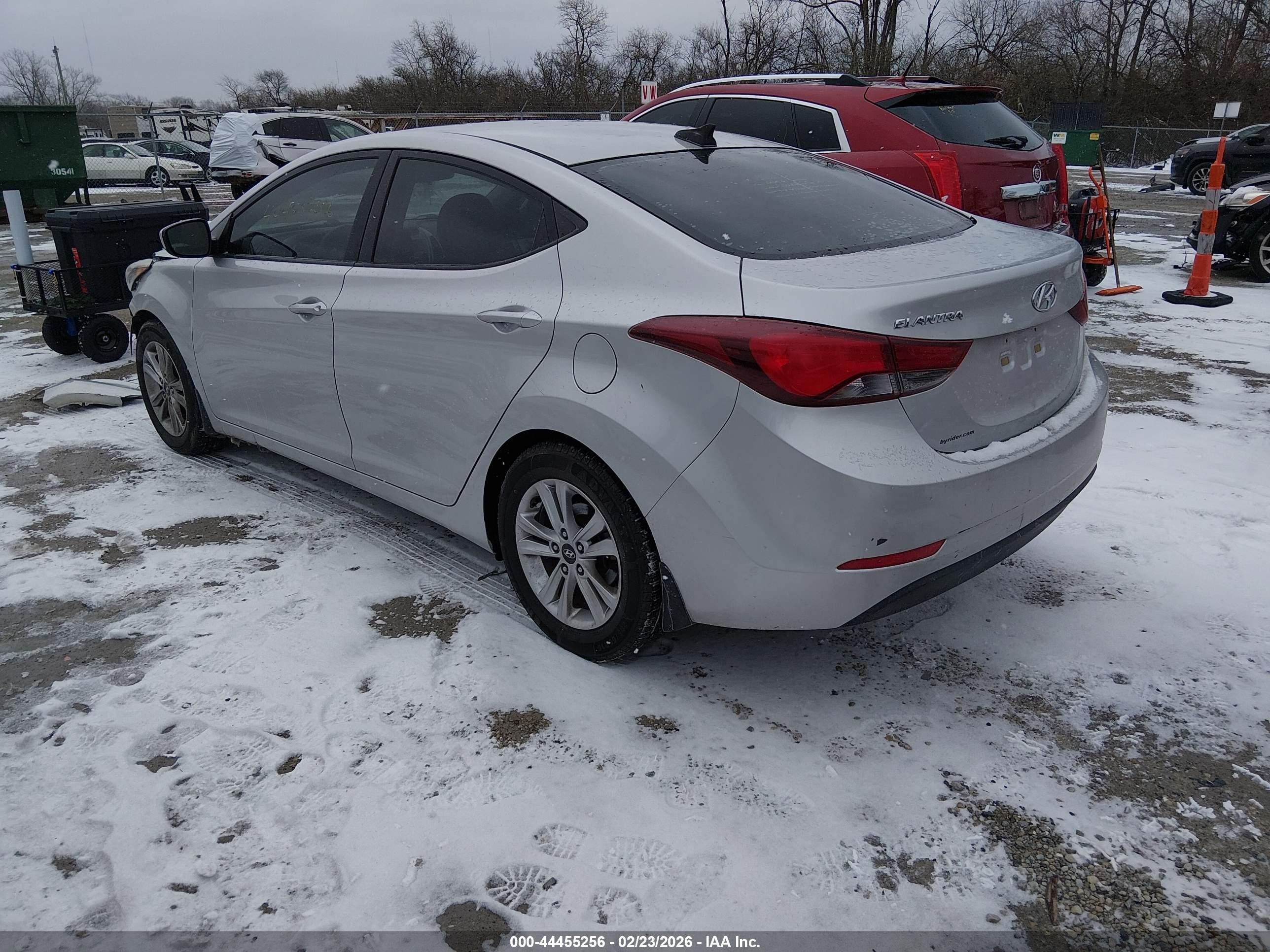 2016 Hyundai Elantra Se Silver vin: 5NPDH4AE4GH771506