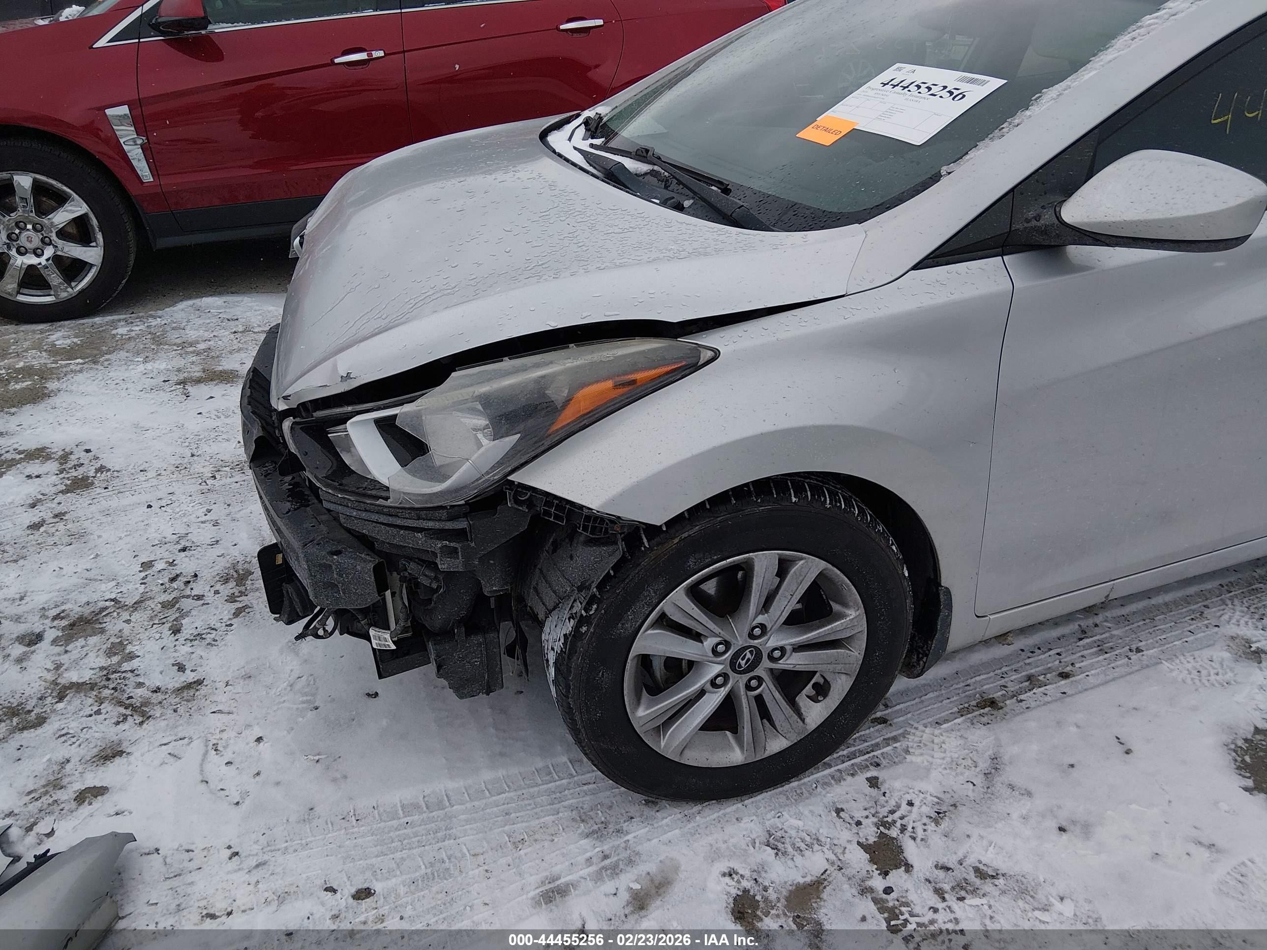 2016 Hyundai Elantra Se Silver vin: 5NPDH4AE4GH771506